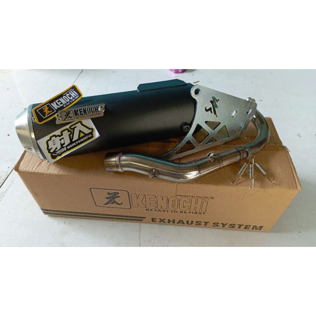 knalpot kenochi cityrunner Mio sporty/soul karbu