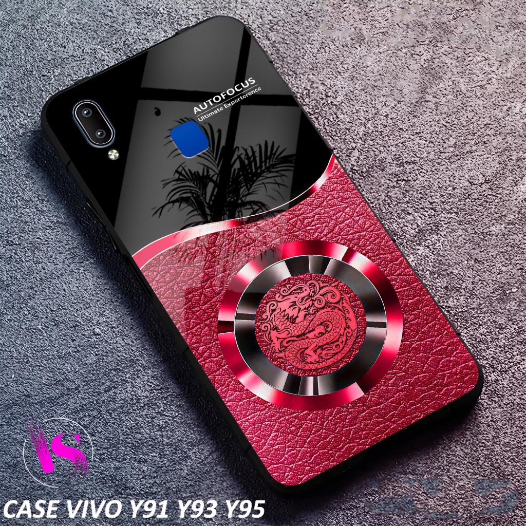 SoftCase Untuk VIVO Y91 Y93 Y95 Casing Glossy Case Glossy - Kesing Kaca Kilau - Casing Costum - Case