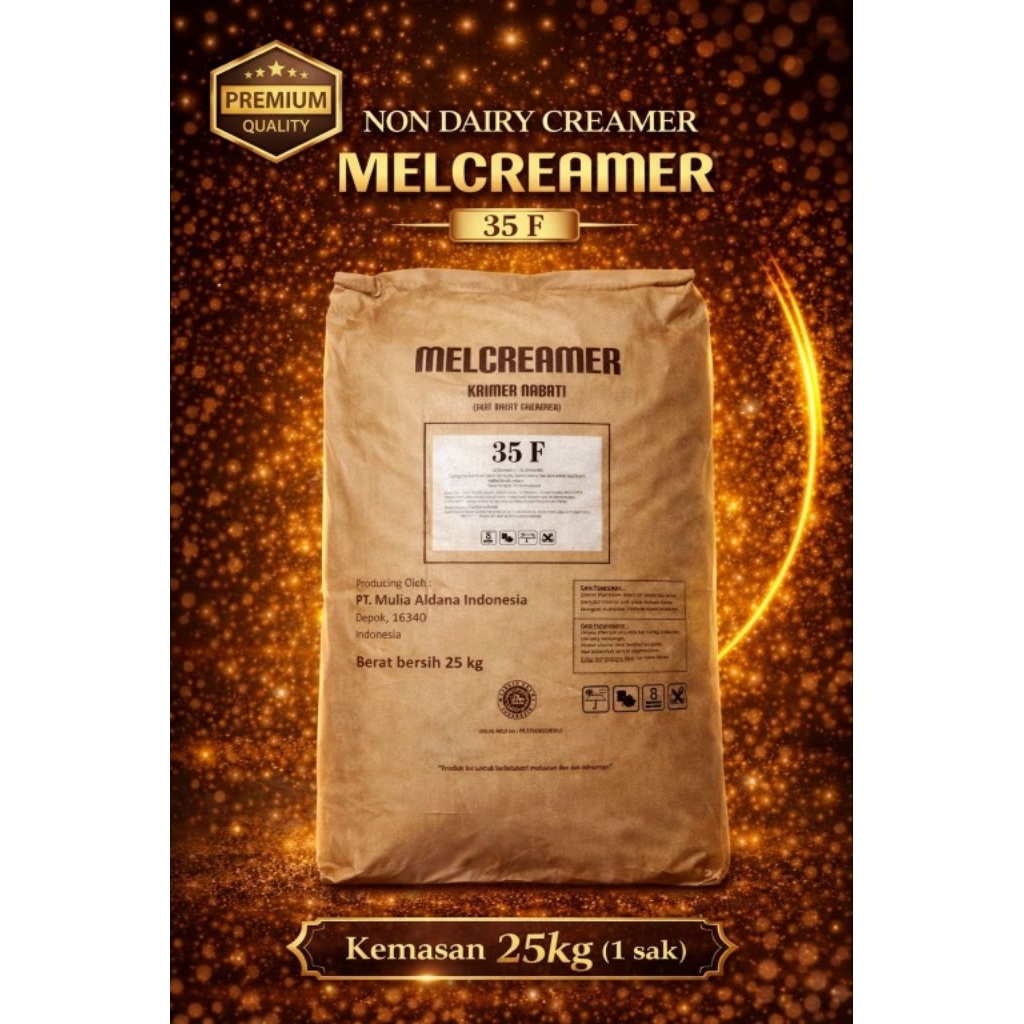 Non Dairy Creamer MELCREAMER 35F 1 Sak/25Kg