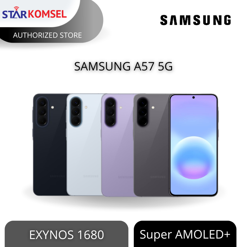 HP SAMSUNG A57 5G 8/128 | 8/256 | 12/256 NFC GARANSI RESMI SAMSUNG INDONESIA