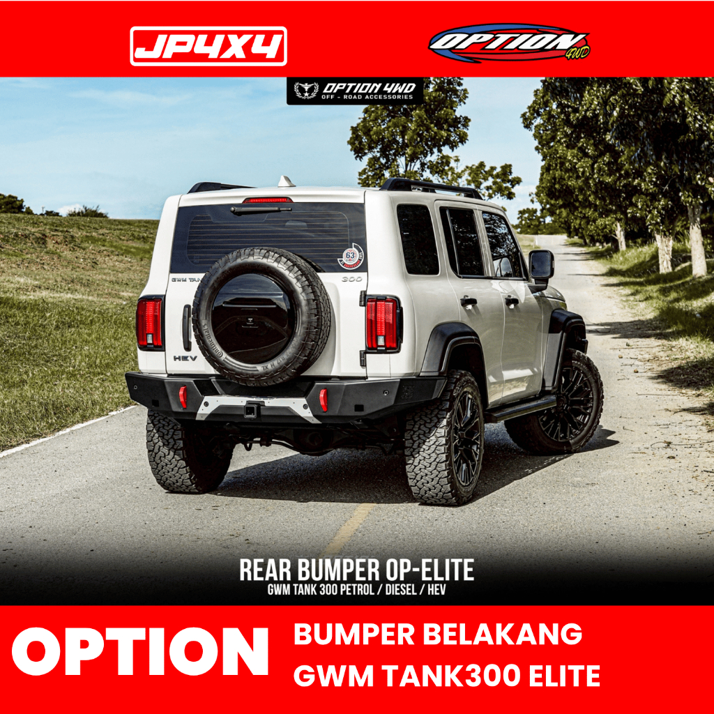 OPTION | Bumper Belakang GWM TANK300 Elite