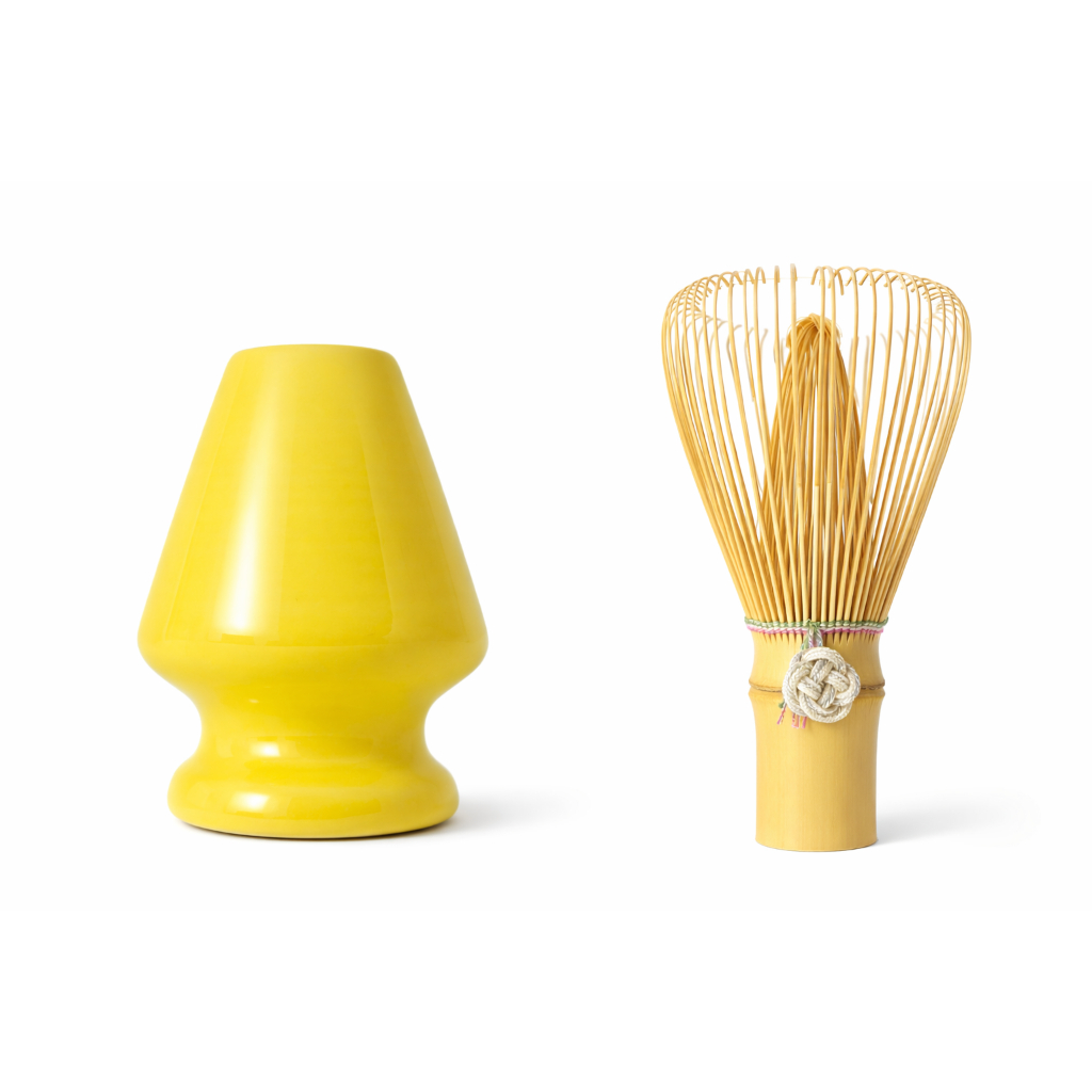 Artisan Matcha Whisk + Holder Chasen - Suikaen Takayama Chasen