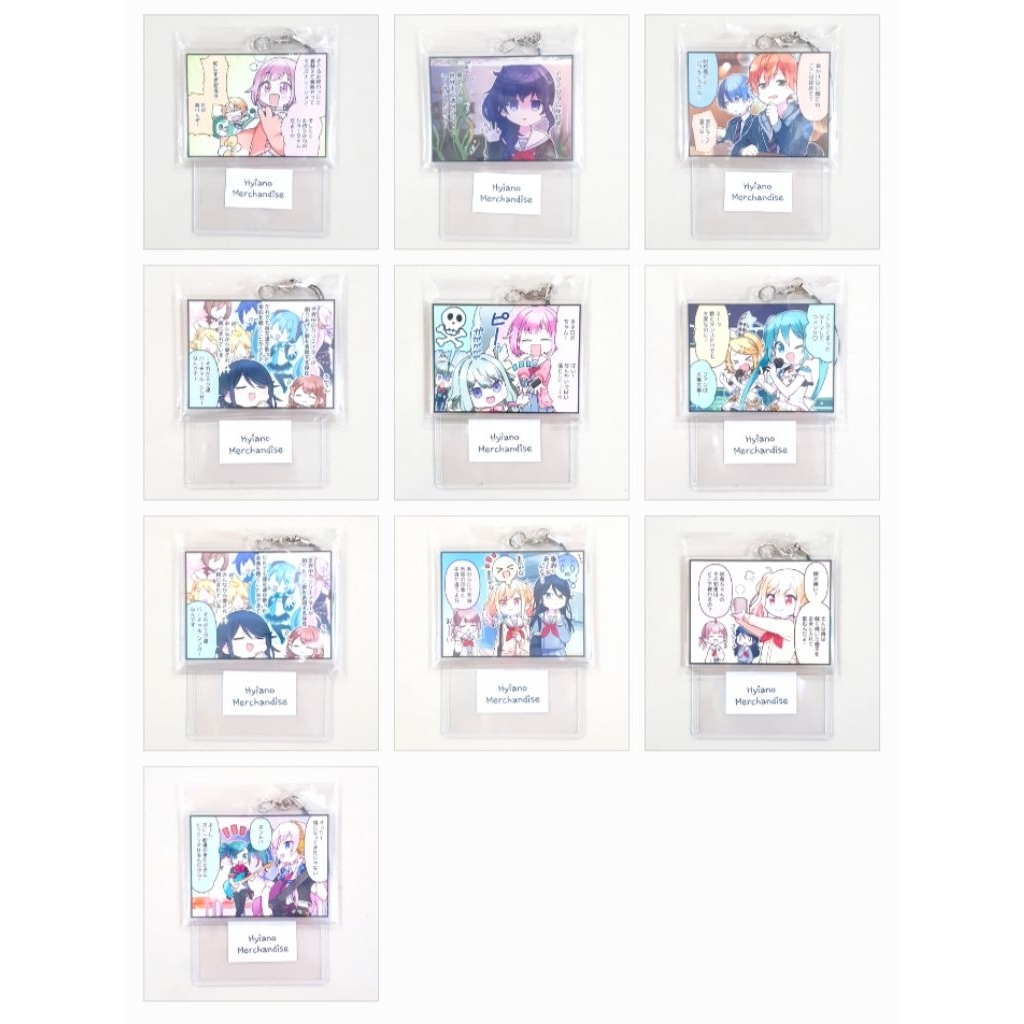 Project Sekai Chibi 4koma Manga Acrylic Charm