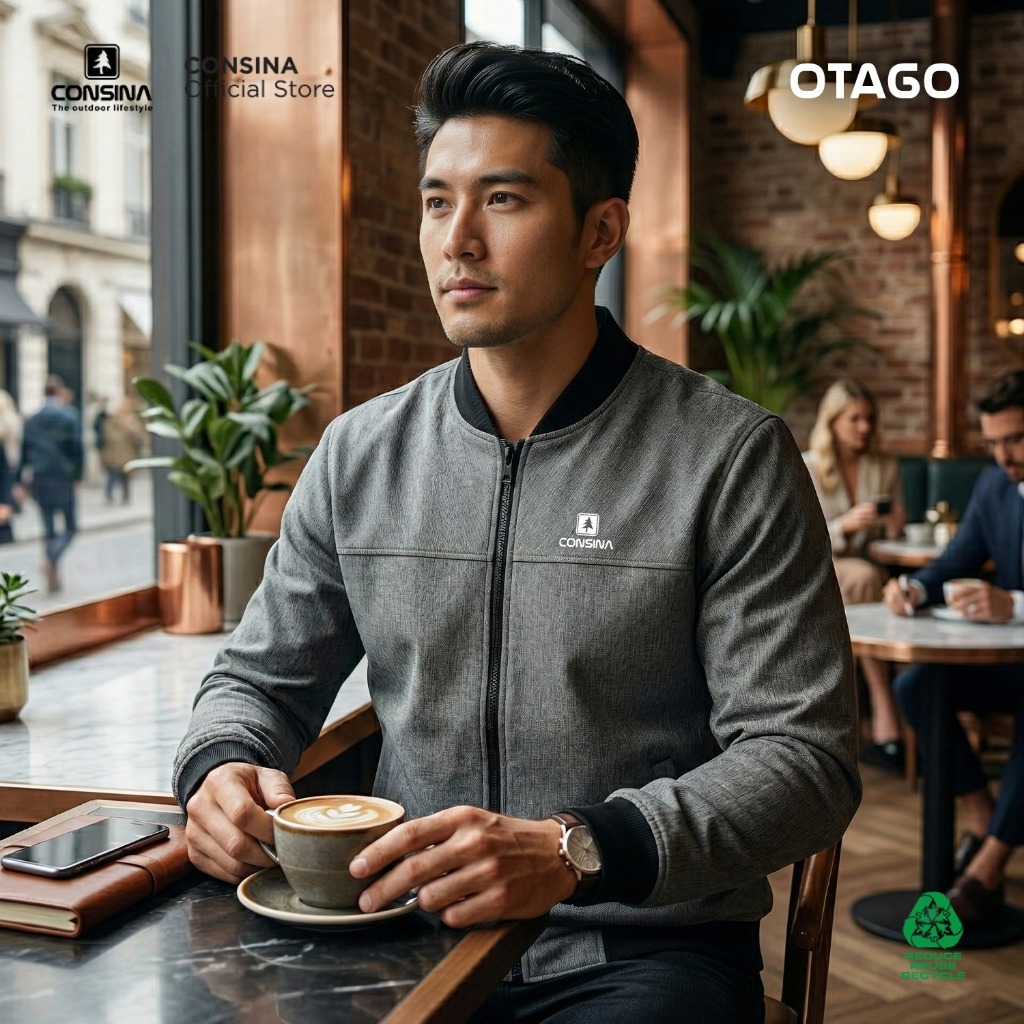 Consina Otago Jaket Urban Travel Outdoor Riding | Semi Stretch Adem Nyaman