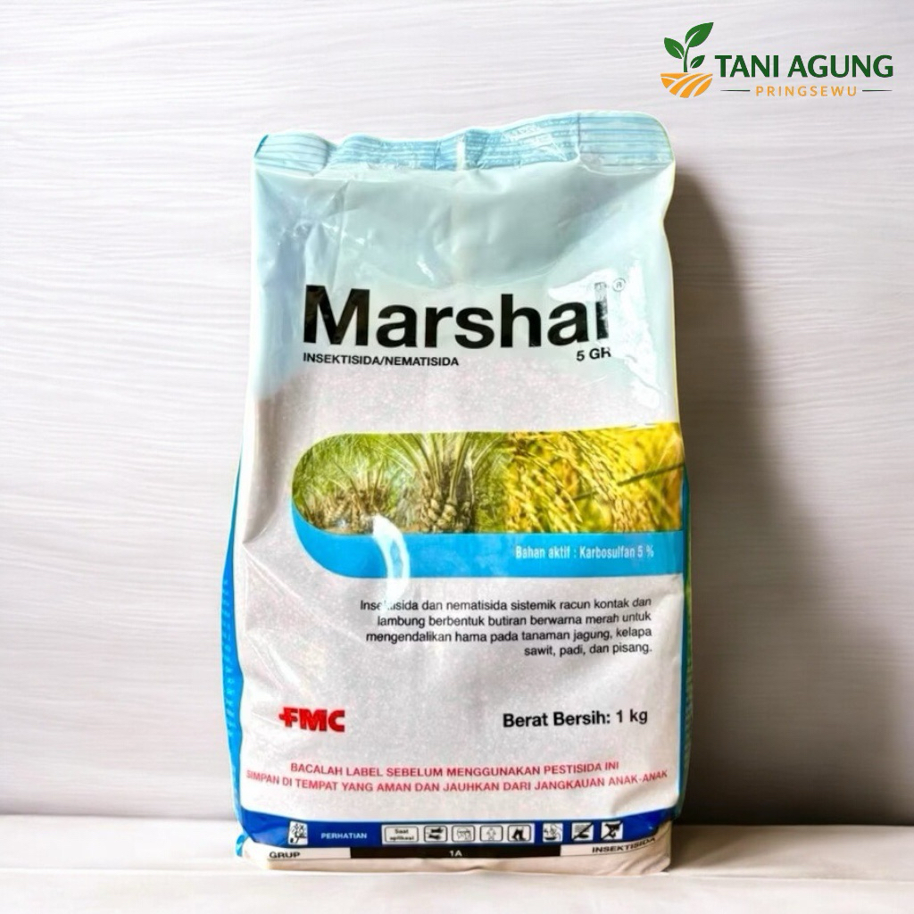 Insektisida MARSHAL 5GR 1 Kg - Nematisida Marshal 5 Gr Kemasan 1 Kg