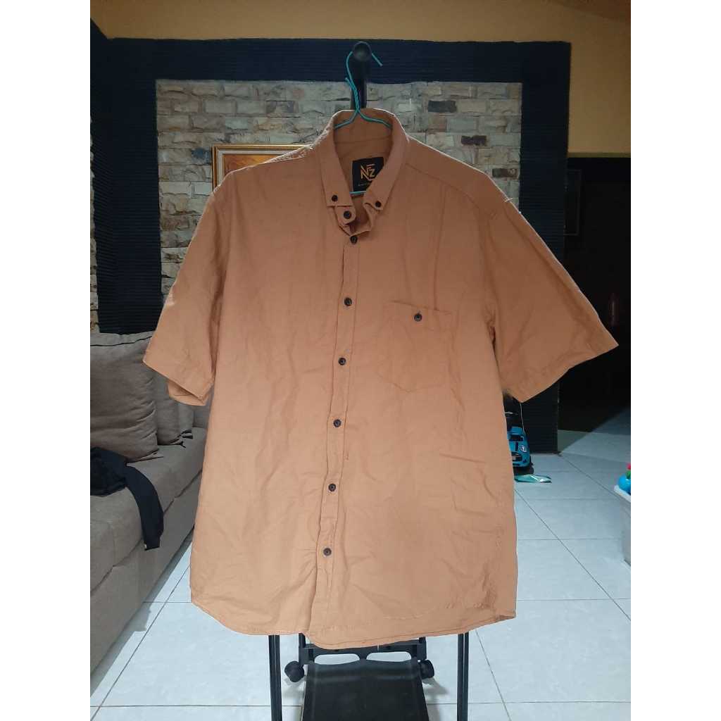 [2nd] Kemeja Koko Coklat susu