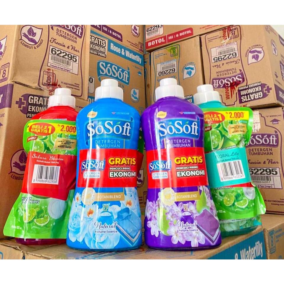 Detergen Cair Sosoft 700ML//Sosoft 700ML