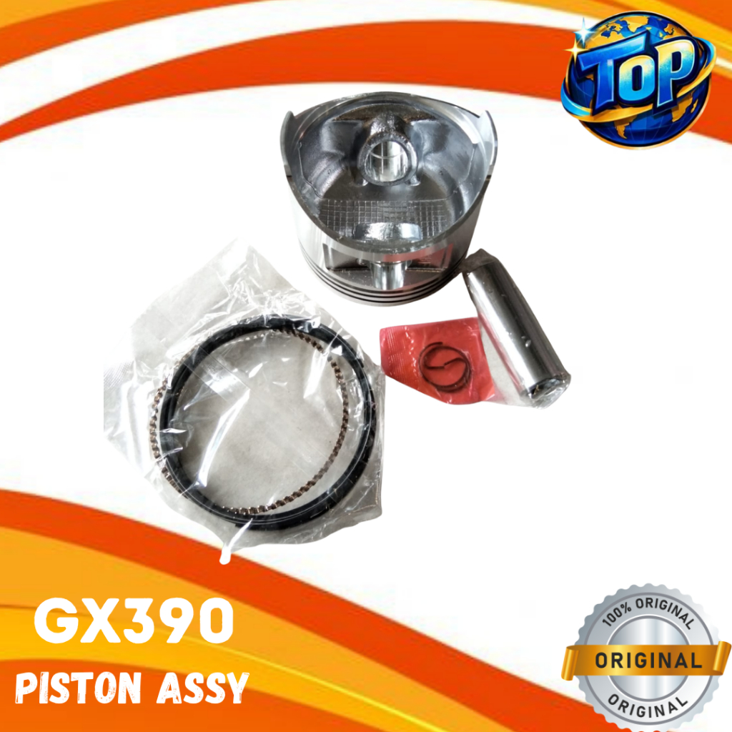 Piston Assy GX390 Set YAUMAMOTOR ORIGINAL / Piston Set GX390 Ring Seher Pen Piston GX 390 GX 420 Spa