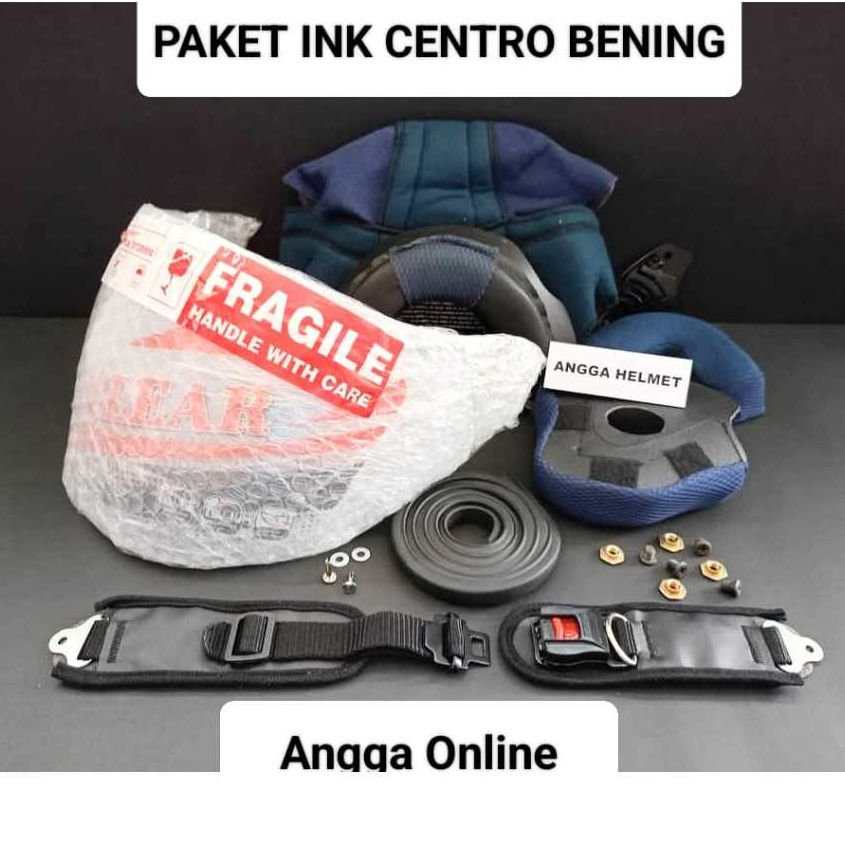 PAKET sparepart Helm INK T1, INK CL 25 / 26, INK CX 22, INK CX22, INK CENTRO, INK CX390, INK CX 390,
