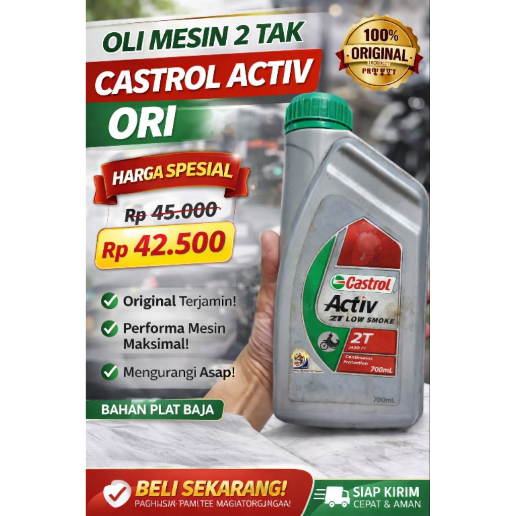OLI MESIN 2 TAK Castrol Activ