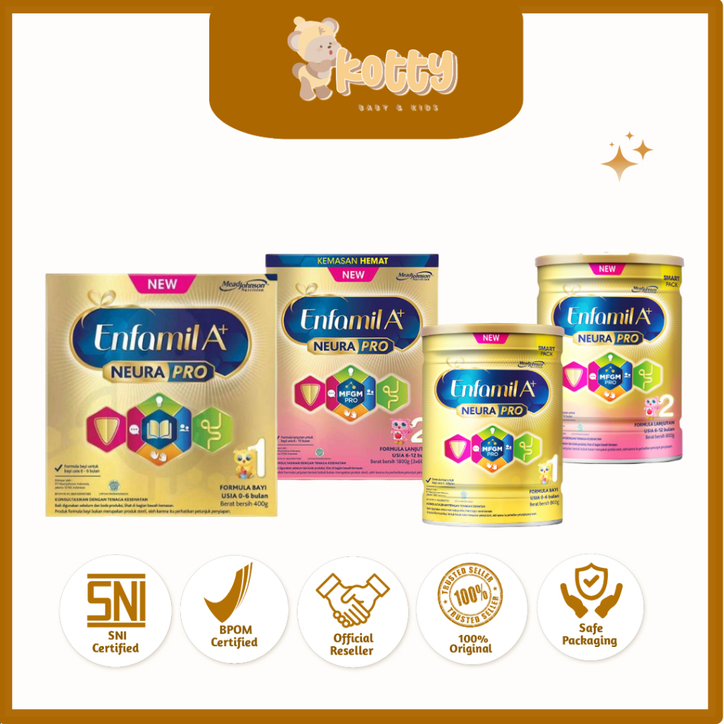 Enfamil A+ 1 Susu Formula Bayi Plain / Susu Formula Anak