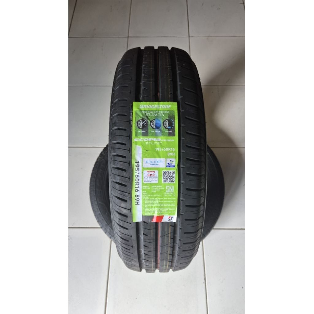 Ban Bridgestone Ecopia EP300 195/60 R16 BRV