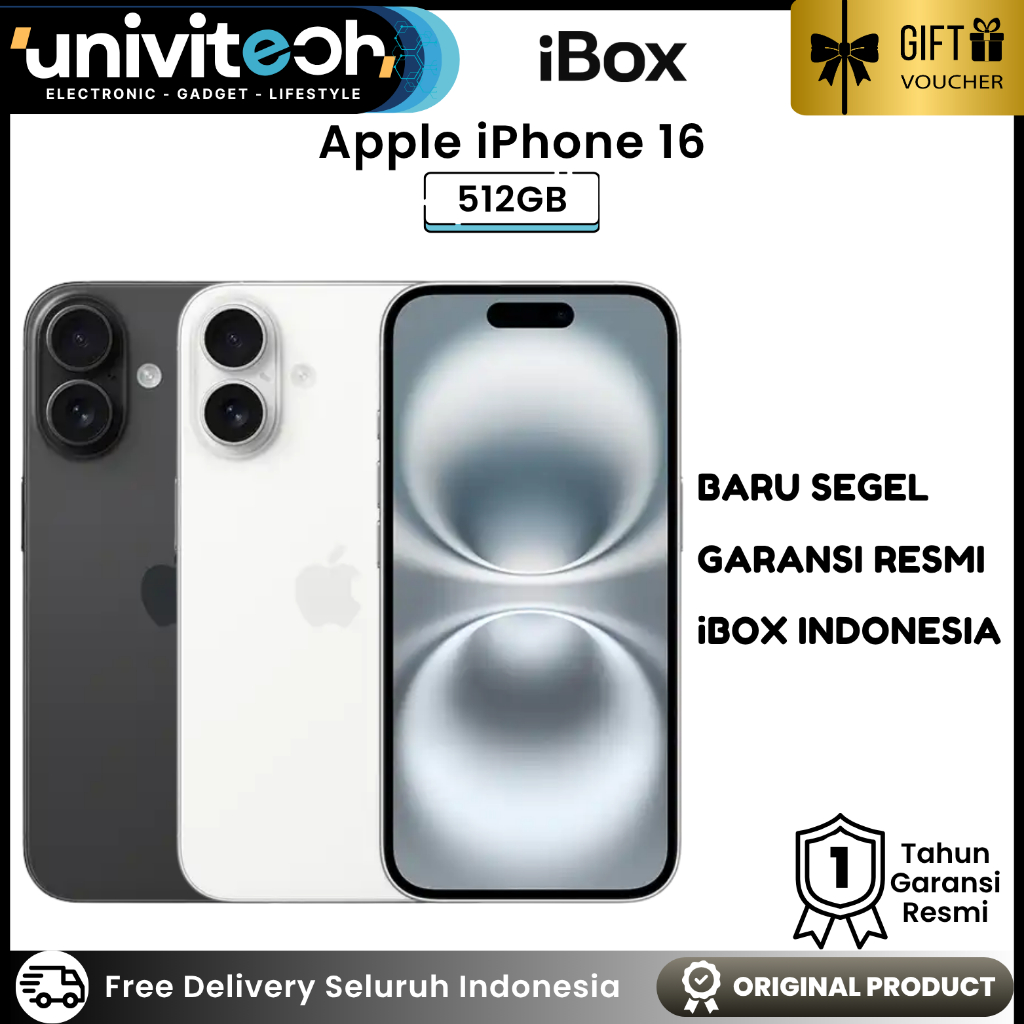 Apple iPhone 15 512GB BARU Segel Garansi Resmi iBox Indonesia Imei Terdaftar Kemenperin