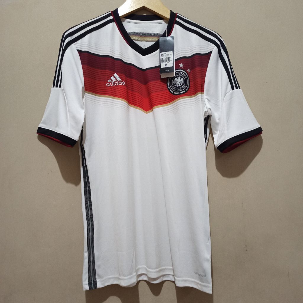 Jersey Germany/Jerman Home Piala Dunia 2014 Original BNWT Retro Klasik