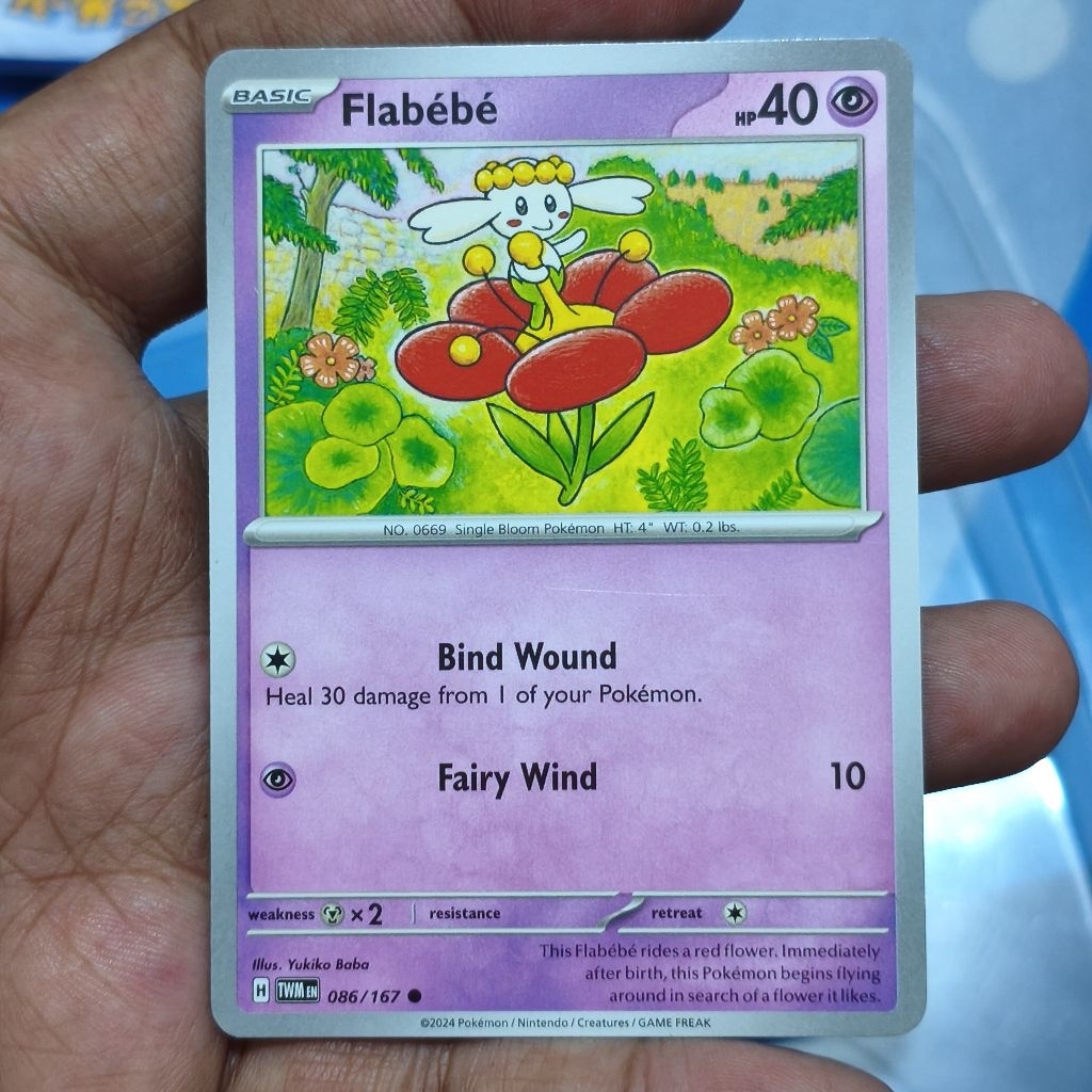 flabebe tcg pokemon / kartu pokemon