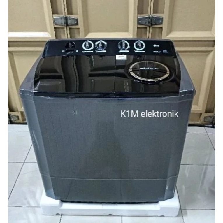Mesin cuci LG 2 tabung 18 kg P1800RTM P-1800RTM