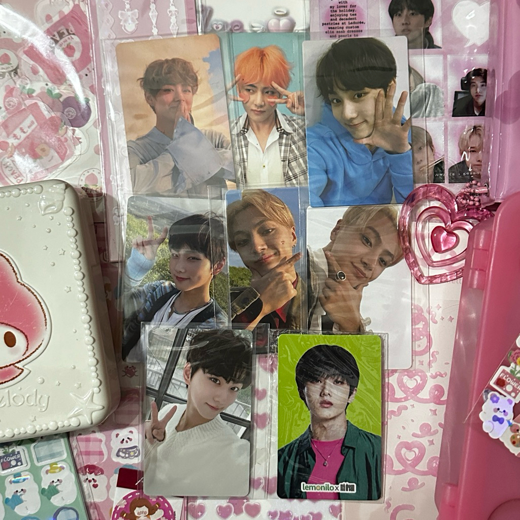 pc official bts love yourself LYS enhypen border day one nct dream lemonilo v tae taehyung jungwon j