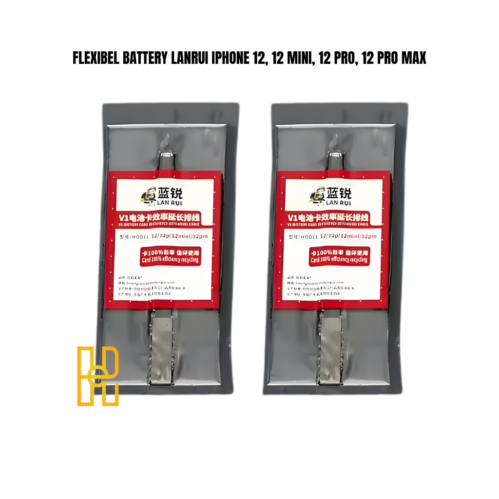FLEXIBEL BATTERY LANRUI IPHONE 12, 12 MINI, 12 PRO, 12 PRO MAX