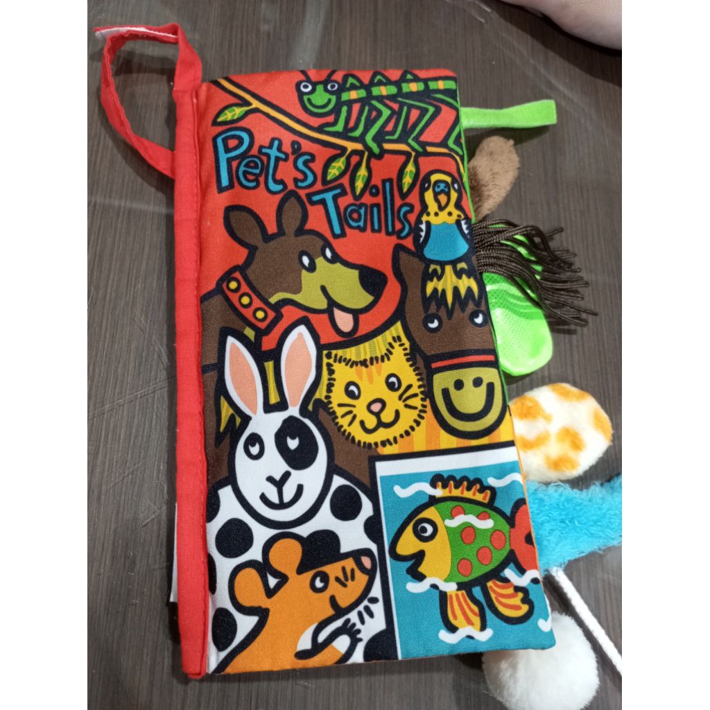 Jollybaby soft book (preloved)