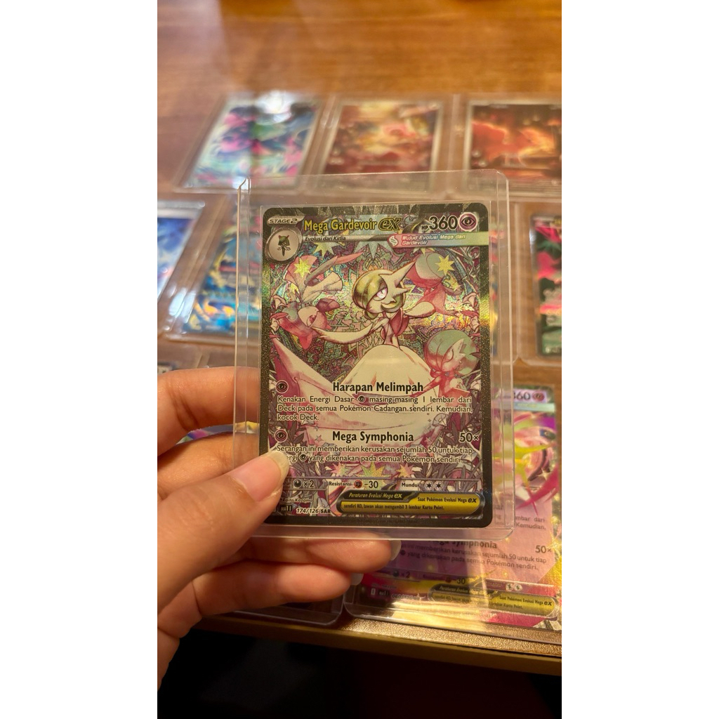Kartu Pokemon TCG Mega Gardevoir (MEG) ORI 100% mulus, bisa nego tipis
