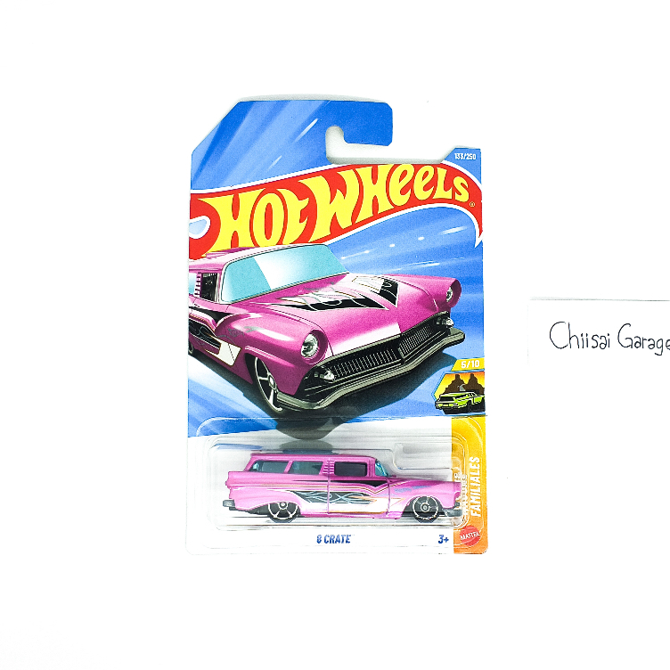 HOT WHEELS 8 CRATE 8CRATE PINK LOT F 2026