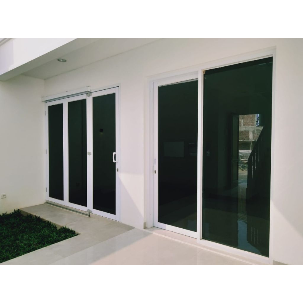 Pintu lipat alumunium,