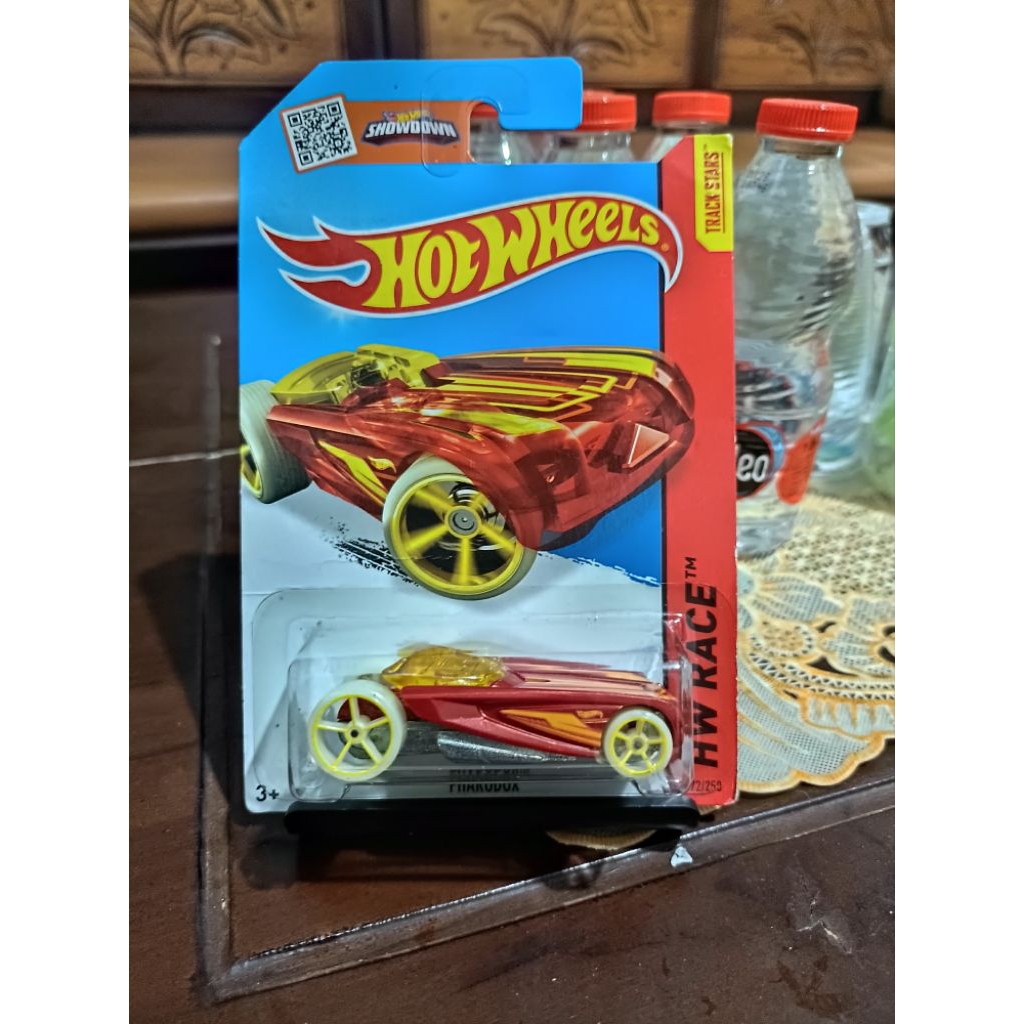 Hotwheels Reguler Pharadox Merah Jago Balap (Card kurang mulus, mobil aman)