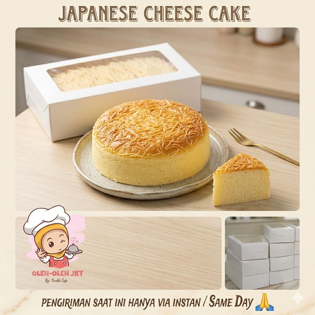 Japanese Cheese Cake / Japanese Cake Double Cola / Cheese Cake