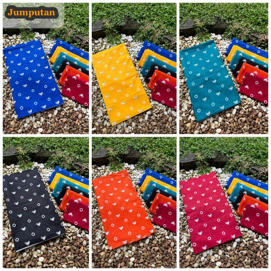 KAIN BATIK KATUN PREMIUM UKURAN 2 METER JUMPUTAN