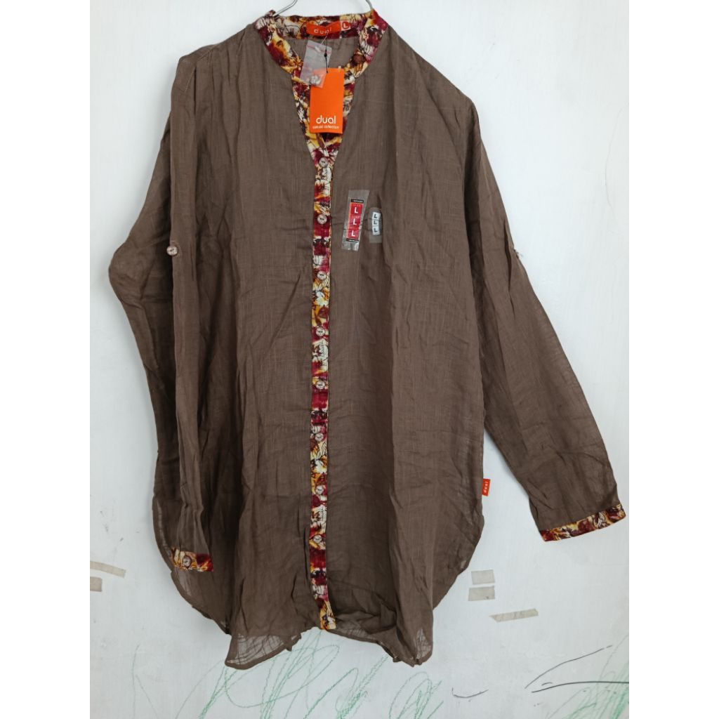 Kemeja Tunik brand Matahari dual atasan tunik