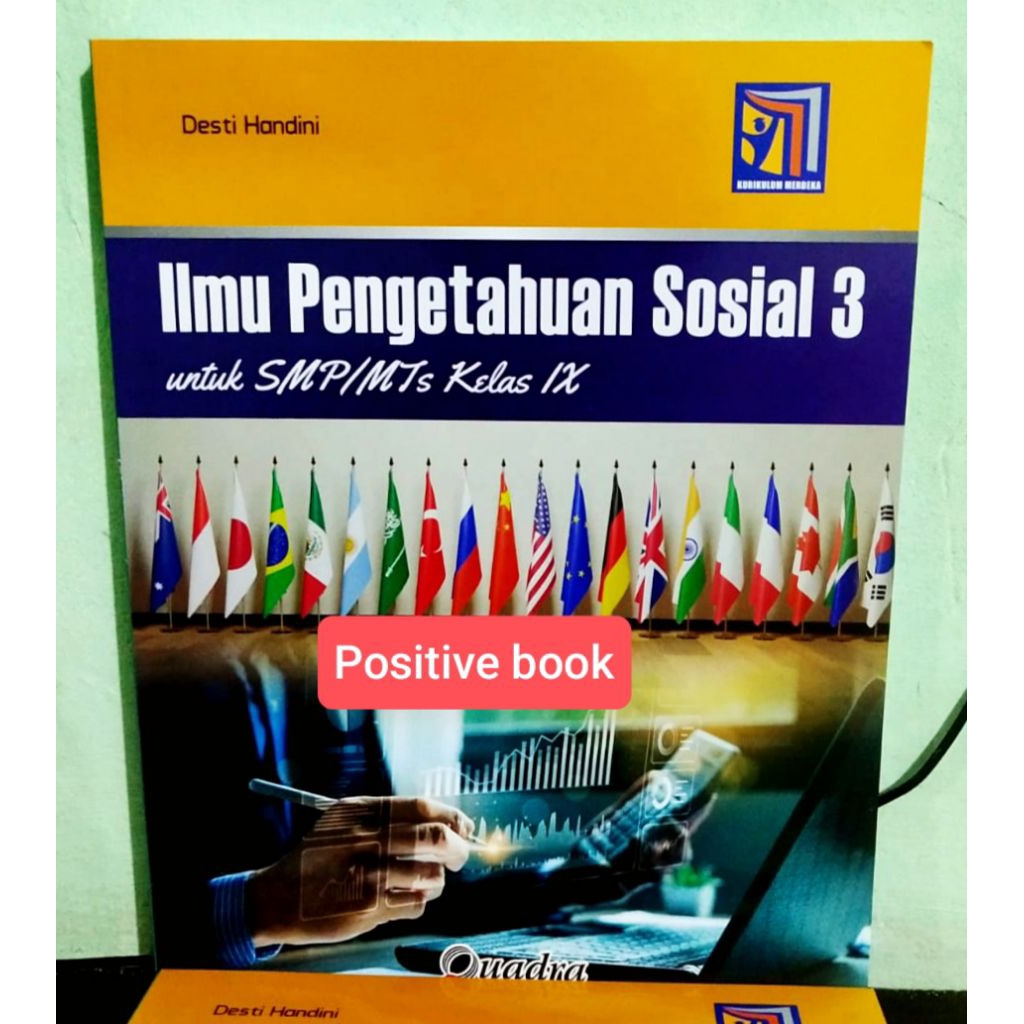 Buku IPS Kelas 9 SMP Kurikulum Merdeka Quadra