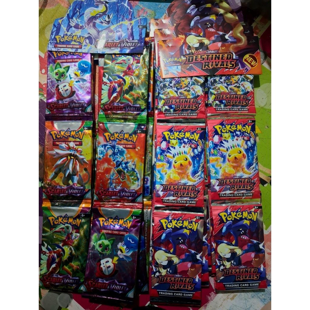 pokemon kartu trading 1 pack isi 7 kartu