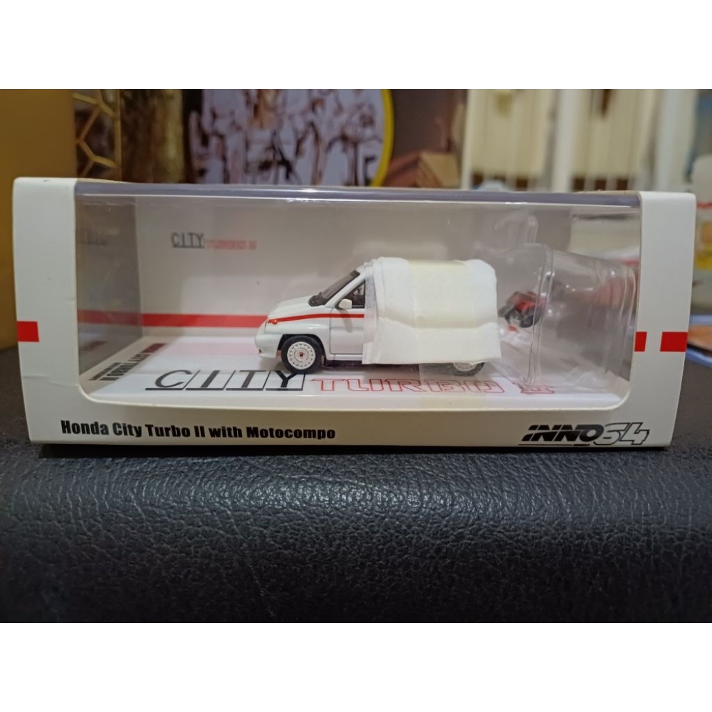 Inno64 Honda City Turbo II White