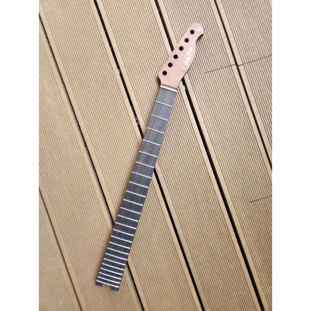 Neck Gitar Telecaster Harley Benton 24 Fret Roasted Maple