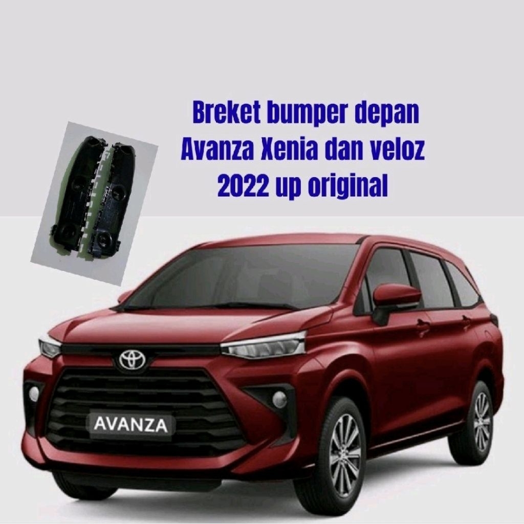Breket Bumper Belakang Toyota Avanza Xenia 2022 Up Original Kode Part Kanan 52562-BZ050 RH & Kiri 52