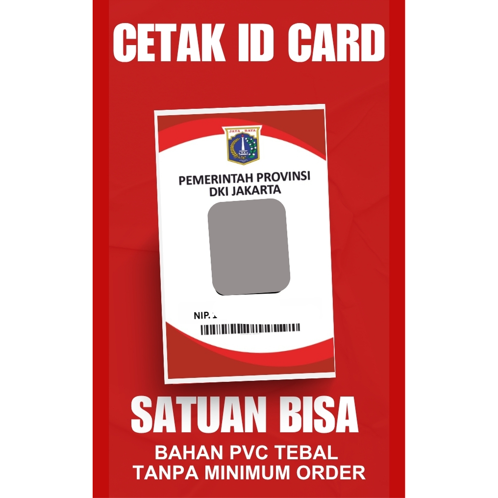 Custom ID Card ASN DKI JAKARTA