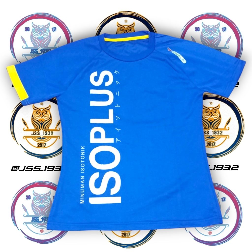 Jersey ISOPLUS RUN Kit ORIGINAL Murah Retro Vintage Rare Blokecore Marathon / Lari - XS