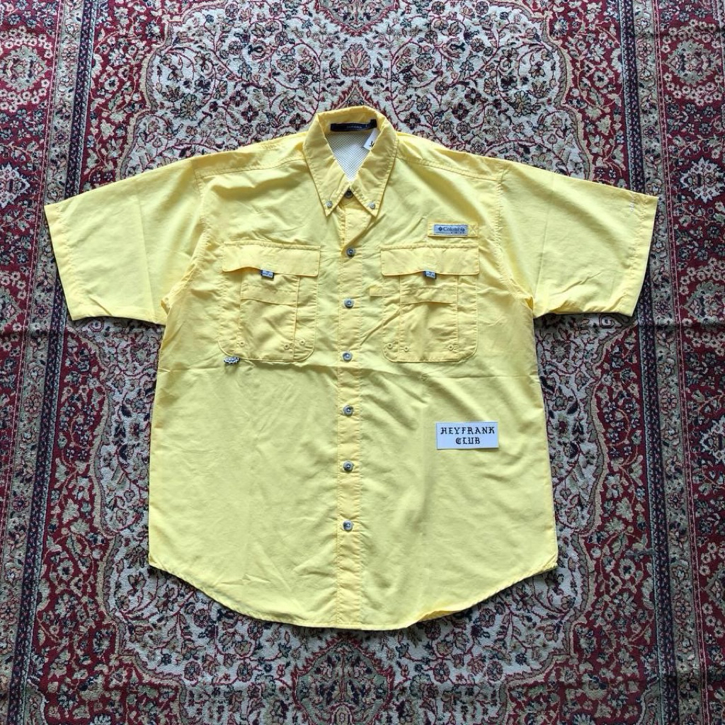 Kemeja Columbia PFG omni-shade utility shirt  HE895