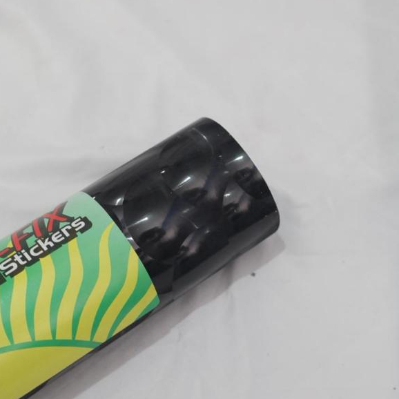 Stiker Skotlet Hitam Glossy Motif 3D L-CIRCLE 1 Roll (45cm x 15m)