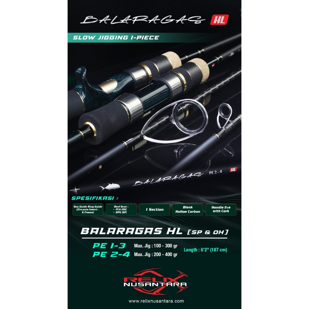 JORAN BALARAGAS SLOW JIGGING RELIX NUSANTARA