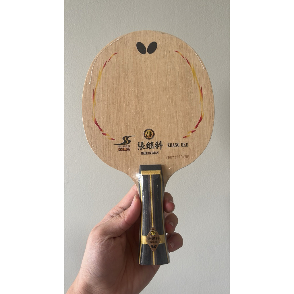 Terbaru Bet Pingpong Kayu SUPER ZLC Zhang Jike Butterfly