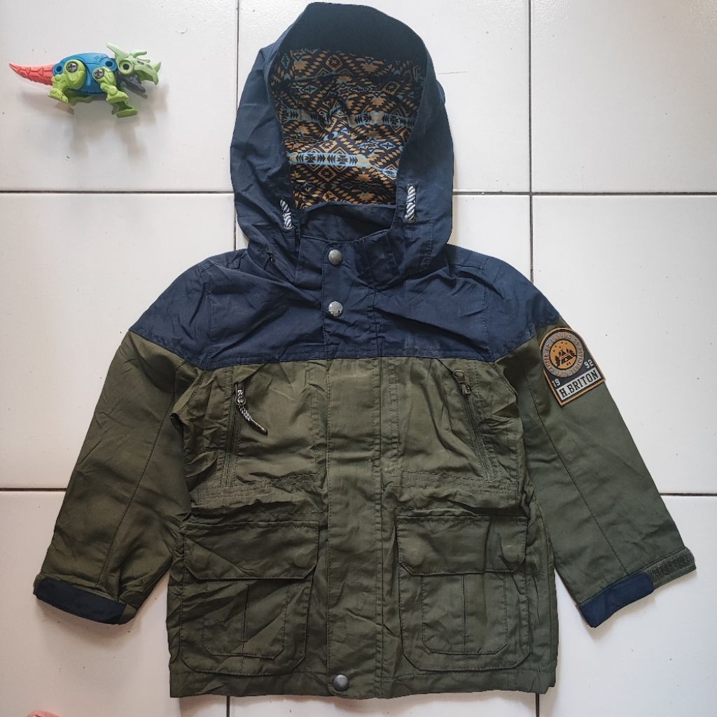 Jaket Outdoor Anak Laki-laki Perempuan H.Briton Original 100% Second Preloved Branded Gunung Camping