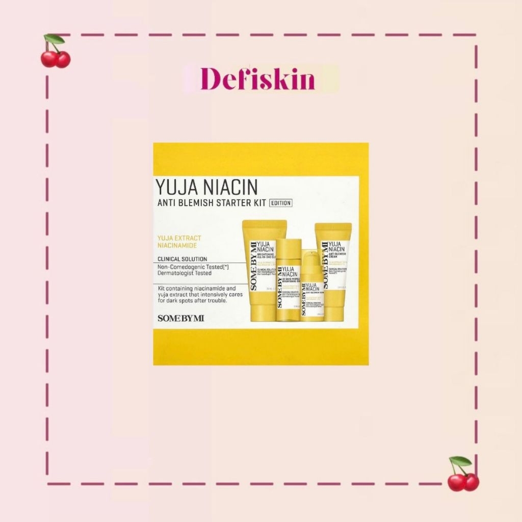 (EXP 2028) SOME BY MI YUJA NIACIN ANTI BLEMISH STARTER KIT
