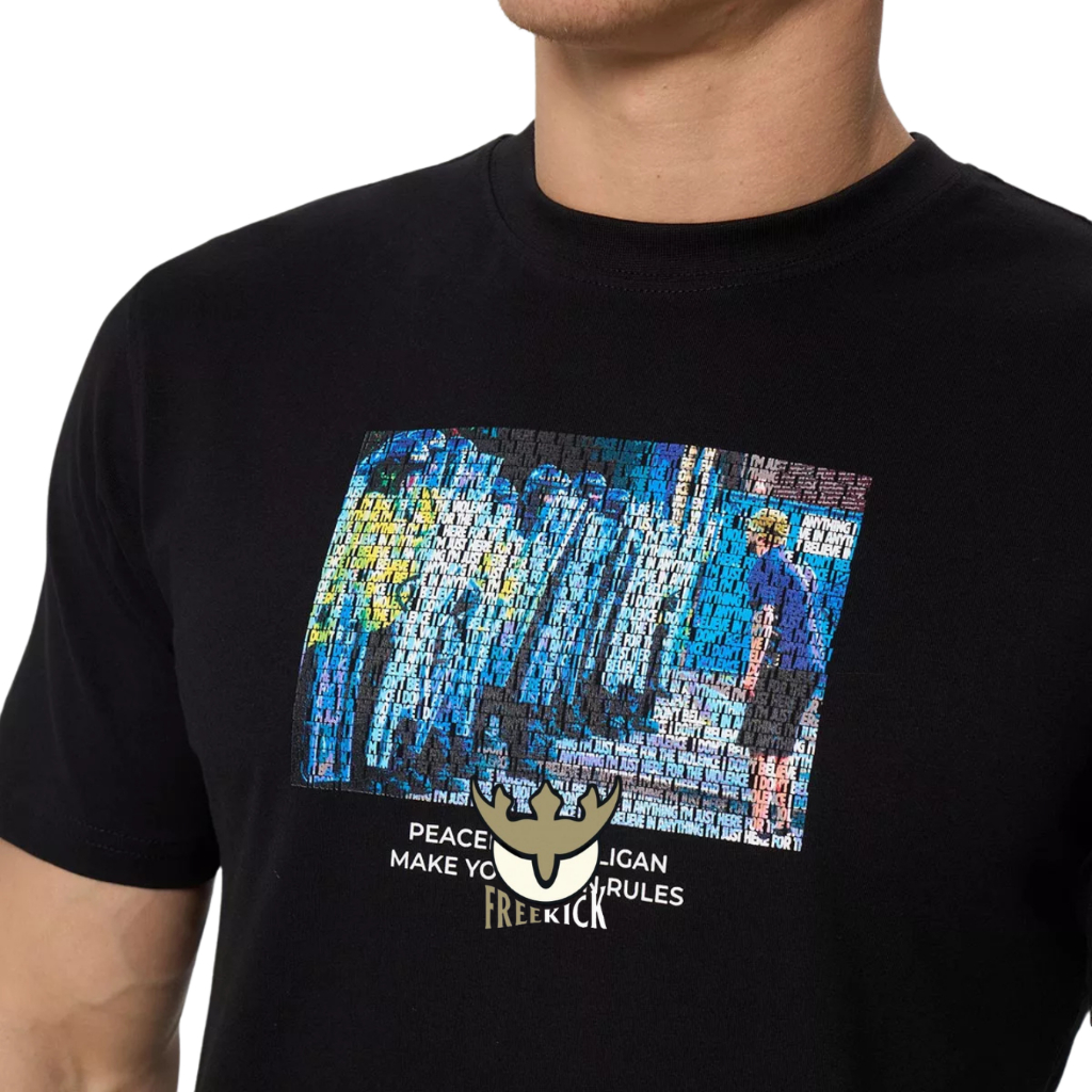 T SHIRT PEACEFUL HOOLIGAN STANDOFF ORIGINAL