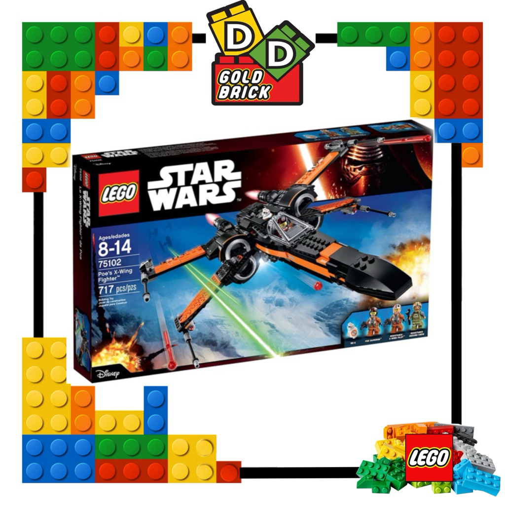 Lego Starwars 75102 - Poe's X'wing Fighter