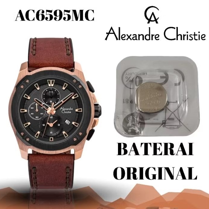 BATERAI JAM ALEXANDRE CHRISTIE ORIGINAL AC6595MC