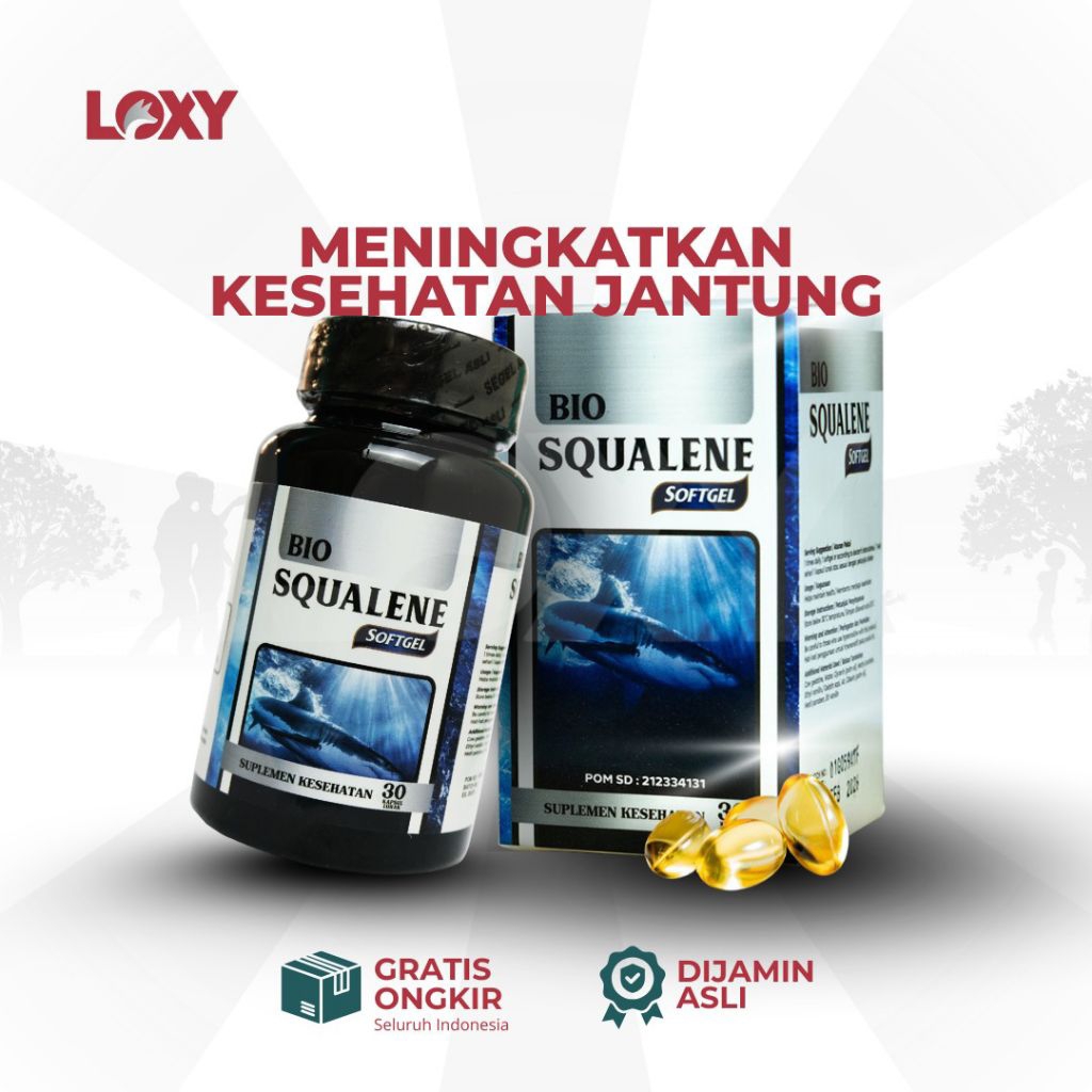 Bio Squalene Original 100% BPOM & Halal MUI