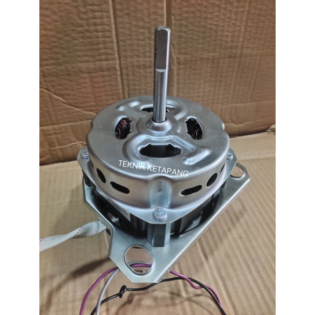 MOTOR DINAMO MESIN CUCI SHARP/POLYTRON/DINAMO PENCUCI SHARP AS 10 GULUNGAN TEMBAGA/DINAMO MESIN CUCI