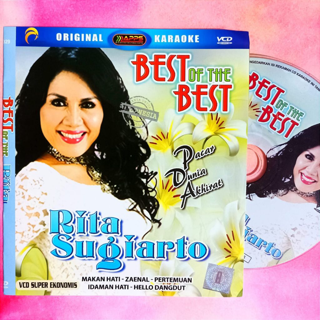 VCD KARAOKE RITA SUGIARTO - VCD LAGU DANGDUT LAWAS - VCD BISA KARAOKE - VCD MUSIK LAGU DANGDUT LAWAS
