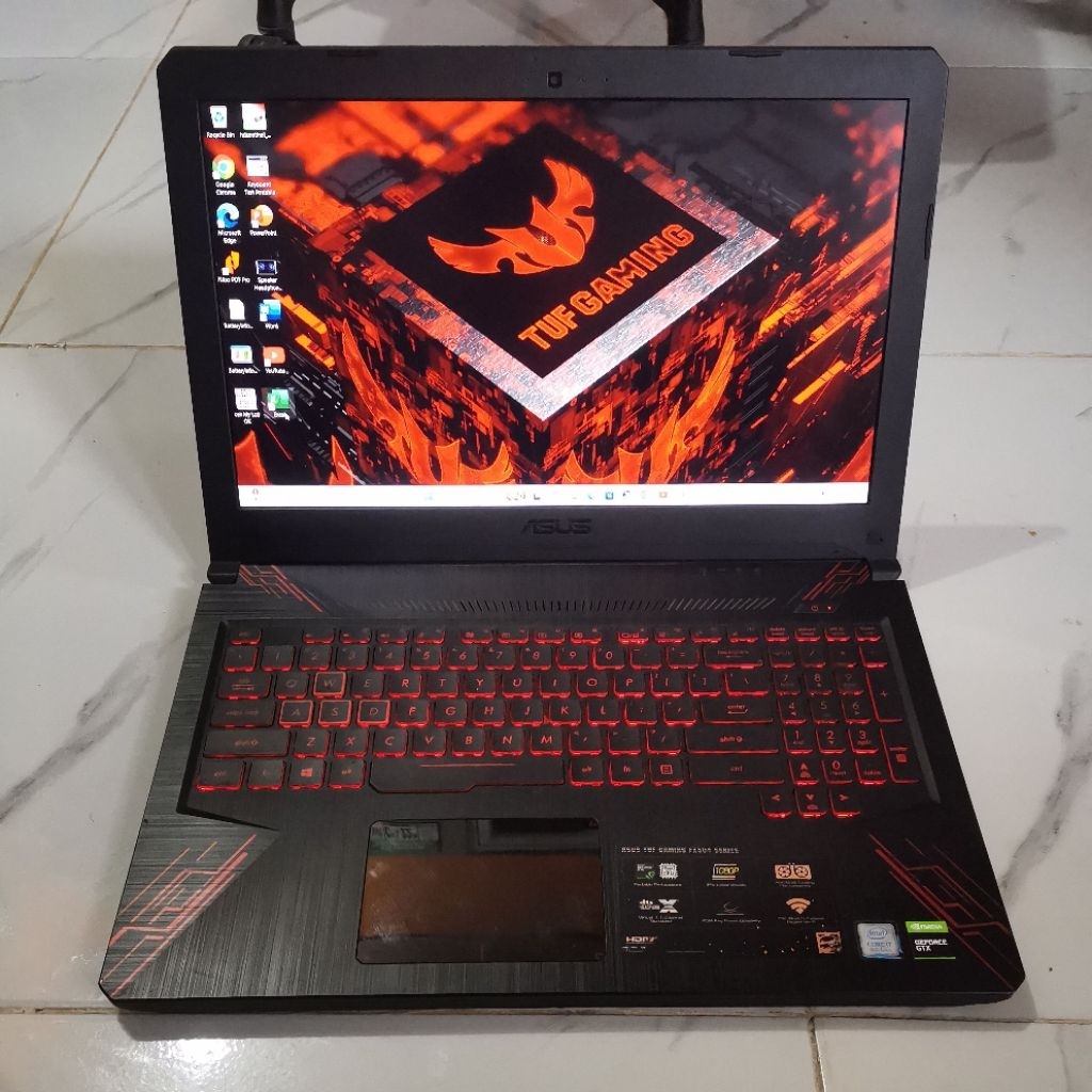 ASUS TUF GAMING FX504 SERIES, I7 GEN 8